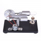 γ-type single cylinder stirling engine sterling generator with led lights with voltage digital display meter science toy