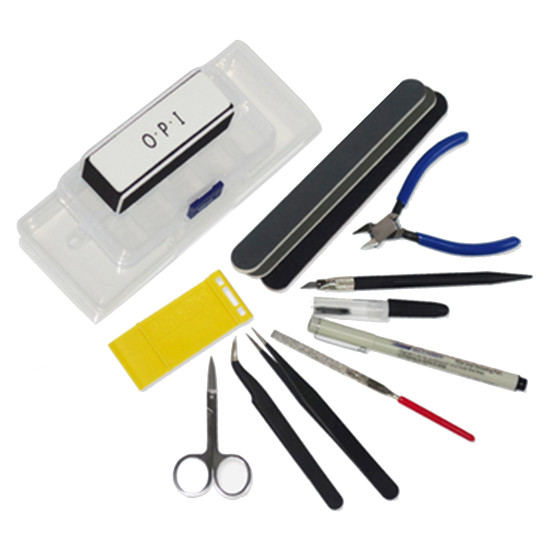 universal mini diy model tools kit for basic model building crafts tools