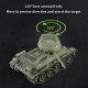 upgrade 1:16 soviet wwii t-34 rc tank model 2.4g military tank