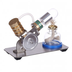 v-shape stirling engine kit scientific experiments model education toy