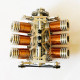 v6 solenoid engine brushless electromagnetic motor model engine