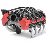 v8 simulate engine motor heat sink cooling fan grc ls7 for trx4 trx6 scx10 jk d110