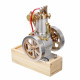 vertical hit & miss gas engine stirling engine model upgraded version water cooling cycle engine collection