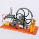 retrol vintage horizontal mill engine stationary engine model 4 stroke i c hot gasoline ice