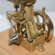 vintage working steam engine model double-acting reciprocating steam engine