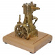 vintage working steam engine model double-acting reciprocating steam engine