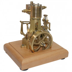 vintage working steam engine model double-acting reciprocating steam engine