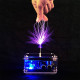 vinyl record shape bluetooth musical magic beat electron tesla coil with long arc &  dual mode - us plug