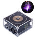 vinyl record shape bluetooth musical magic beat electron tesla coil with long arc &  dual mode - us plug