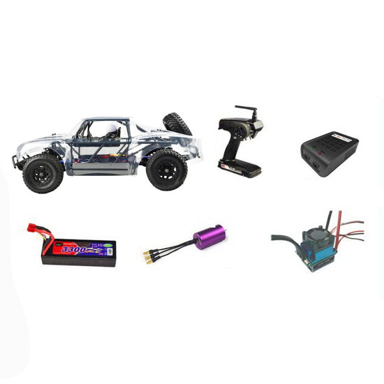 vrx rh1045 octane xl ebl 1/10 4wd 2.4ghz brushless rtr short course high speed rc car