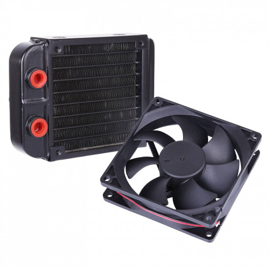 water-cooled radiator fan oil supply kit for 32cc in-line 4-stroke gasoline engine