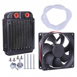 water-cooled radiator fan oil supply kit for 32cc in-line 4-stroke gasoline engine