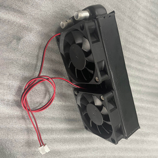 water-cooling radiator and fan for enjomor gs-v8 engine models