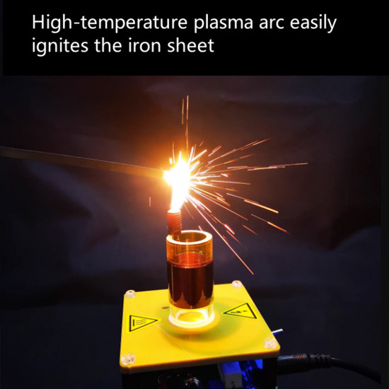 wireless power plasma candle hfsstc tesla coil