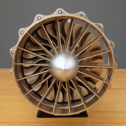 ws-15 turbofan engine 1/20 scale model diy assembly kits 150+ pcs