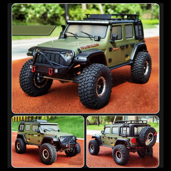 yk 4102pro 1/10 2.4g 6ch 4wd off road electric rc crawler vehicle car truck toy