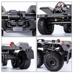 yk 6101 6×6 off-road pickup truck rc simulated crawler car 1/10