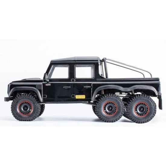 yk 6101 6×6 off-road pickup truck rc simulated crawler car 1/10