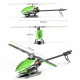 yu xiang f150 rc plane 2.4g 6ch direct drive brushless rc helicopter model - rtf edition