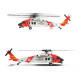 yuxiang yxznrc f09-s rtf rc military helicopter uh60 model 1/47 2.4g 6ch