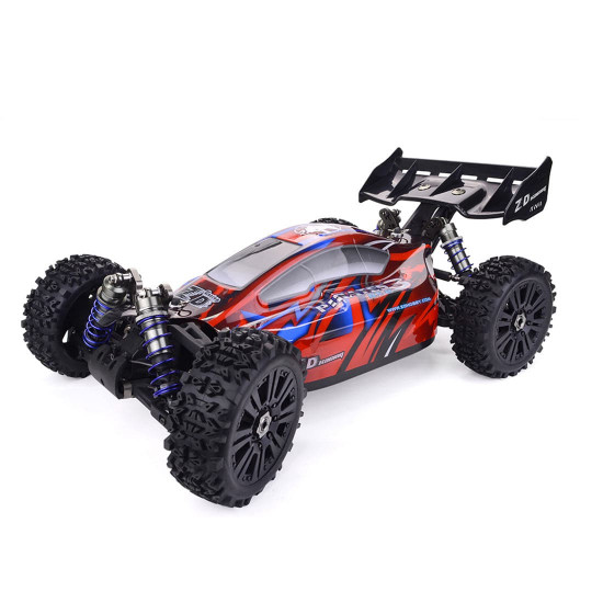 zd racing pirates3 bx-8e 1:8 scale 4wd brushless electric buggy red vehicle rtr- radom color